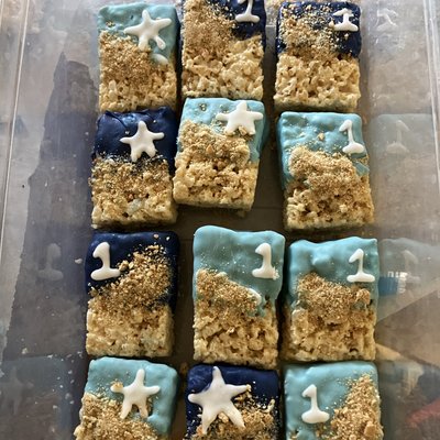 Chocolate Covered Rice Krispie Treats