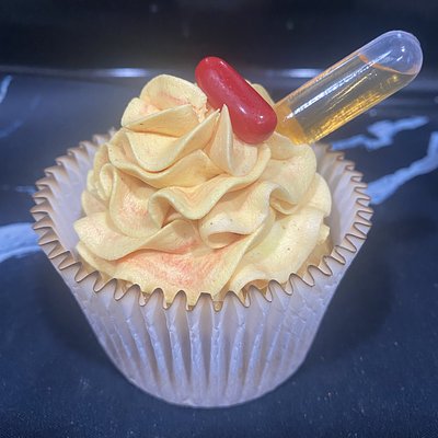 Fireball Cupcake 