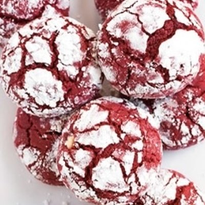 Red Velvet Crinkle 1 Dz