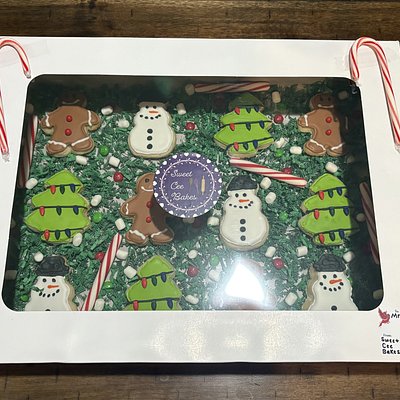 A Dozen Iced Cookies