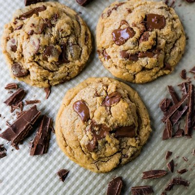 3” Dessert Cookies Peanut Butter Chocolate Chip Per Dozen