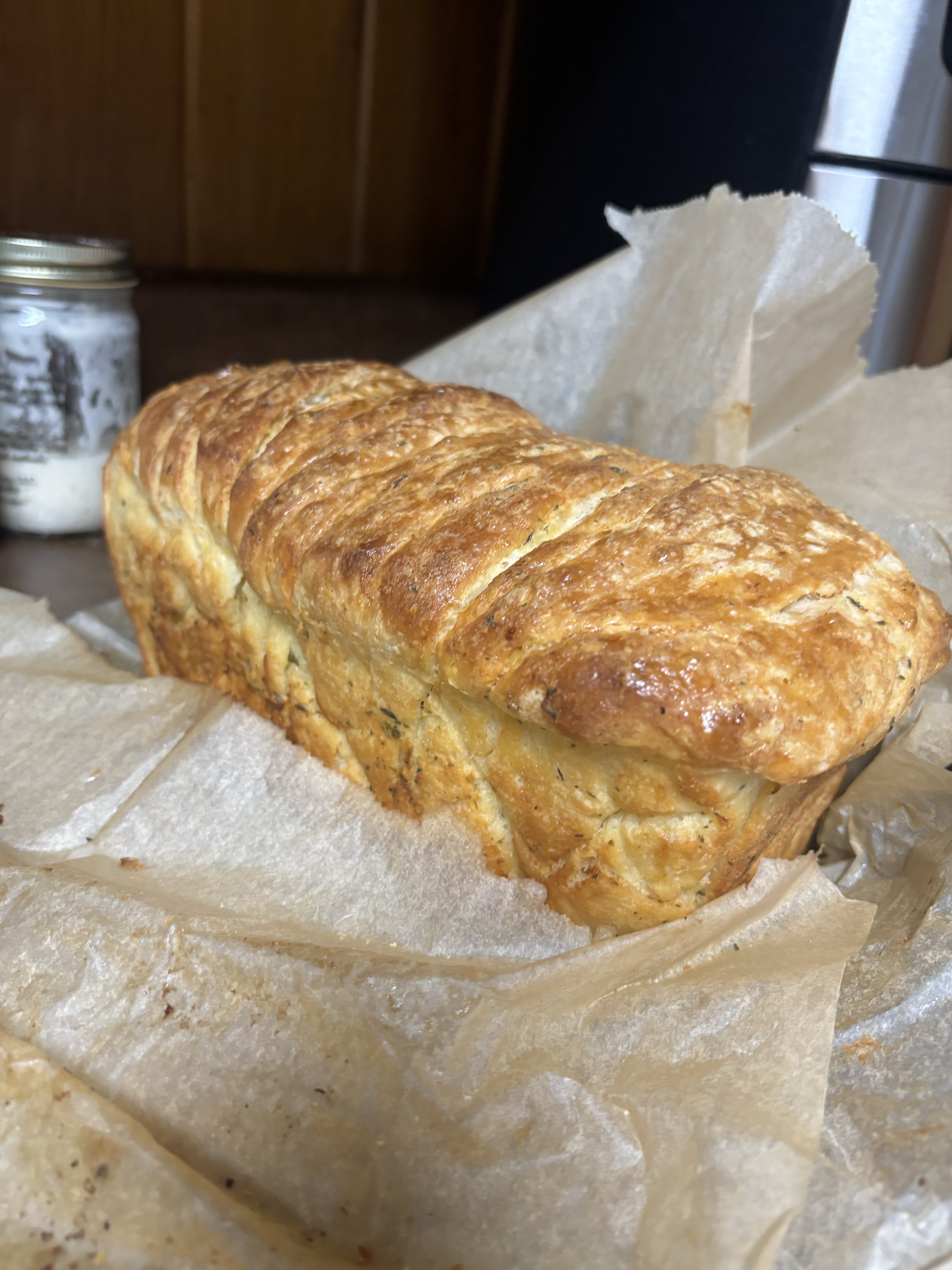 Pull Apart Sourdough Bread