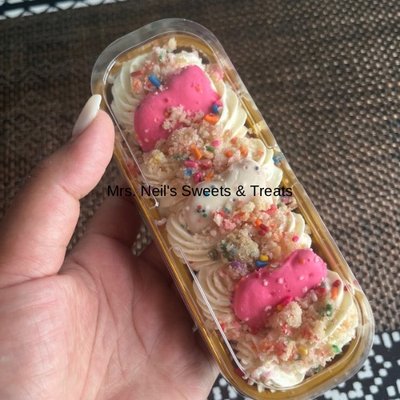 Circus Confetti Mini Loaf Cake 