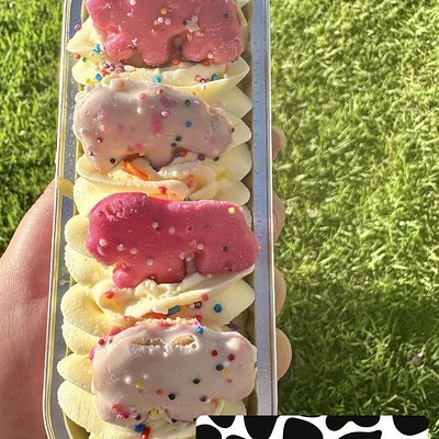 TRES LECHE Circus Funfetti Cake