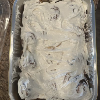 Frosted Cinnamon Rolls 