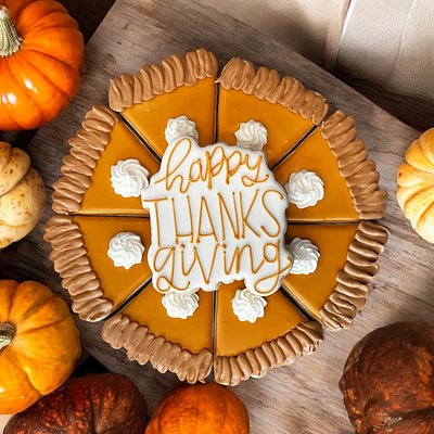 Pumpkin Pie Cookie Platter