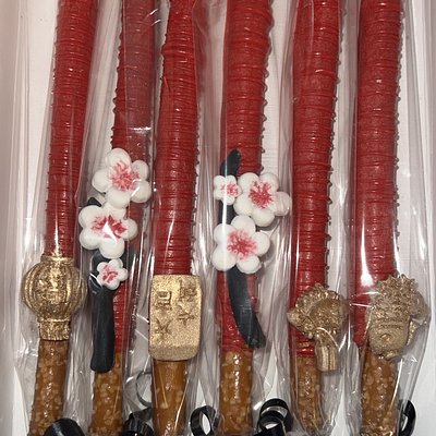 Chocolate Covered Pretzels Themed