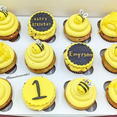 Bumblebee Cupcakes 