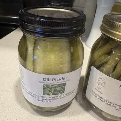 Fresh Dill Pickles 