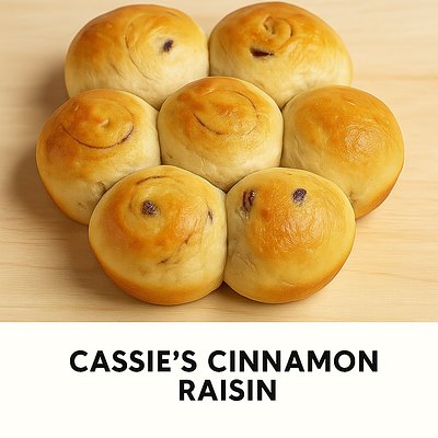 Cassie’s Cinnamon Raisin 