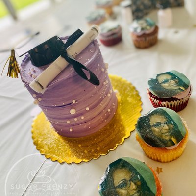 4” Custom Cake