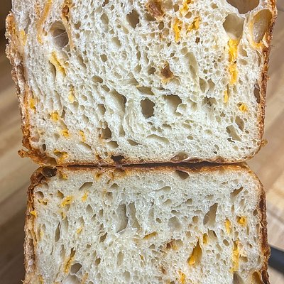 Chili Crisp Cheddar Artisan Loaf