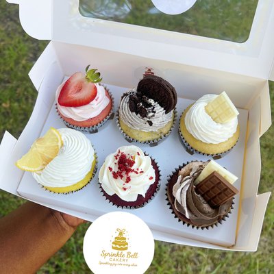 6-Pack Specialty Cupcakes