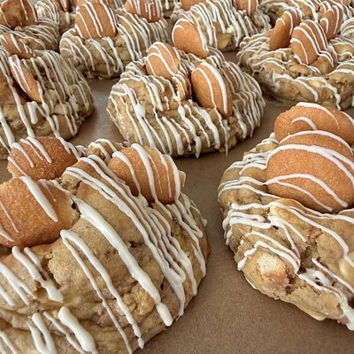 🍌 Banana Pudding Cookies - 12 Pack