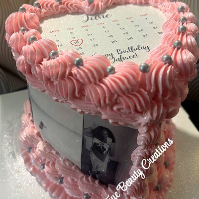 7 Inch Burn Cake