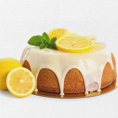 8 inch Lemon Sunshine Pound Cake