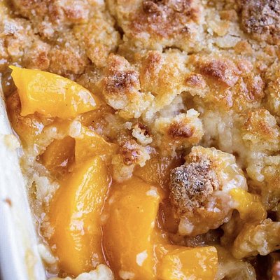 Peach Cobbler 