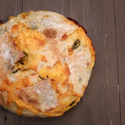 Jalepeno & Cheddar Artisan Sourdough Boule