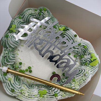 6in Mini 2layer Heart Kake