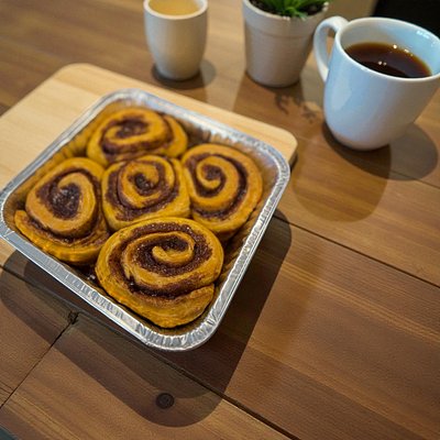 Pumpkin Sourdough Cinnamon Rolls W/Maple Cream Cheese Icing  