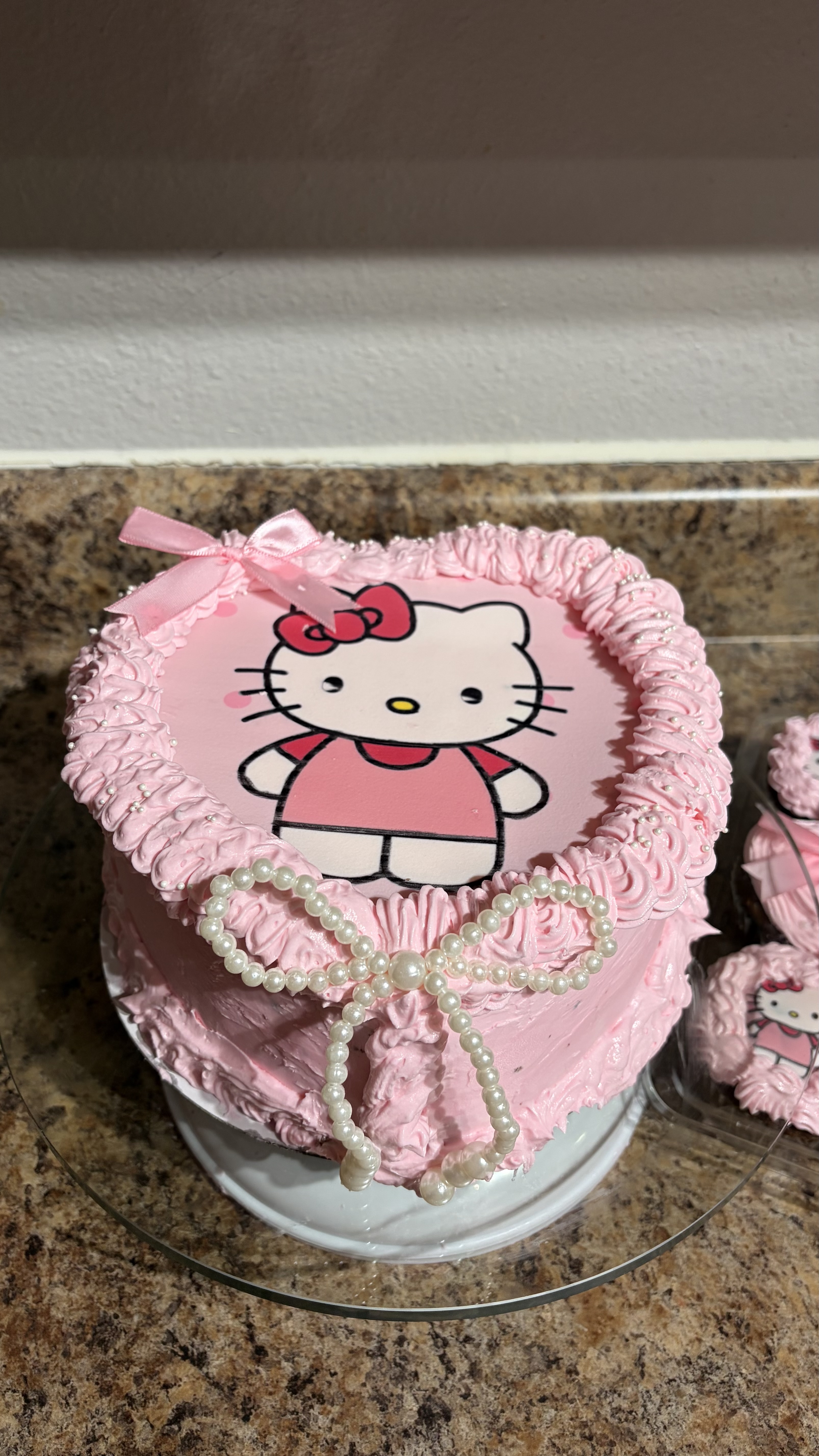 2 Layer Heart Cake