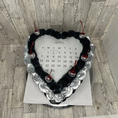 8inch Burn Cake