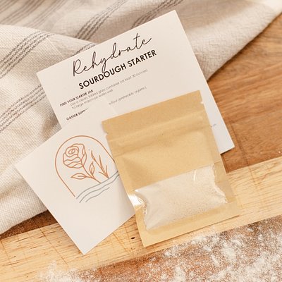 Organic Sourdough Starter DEHYDRATED  