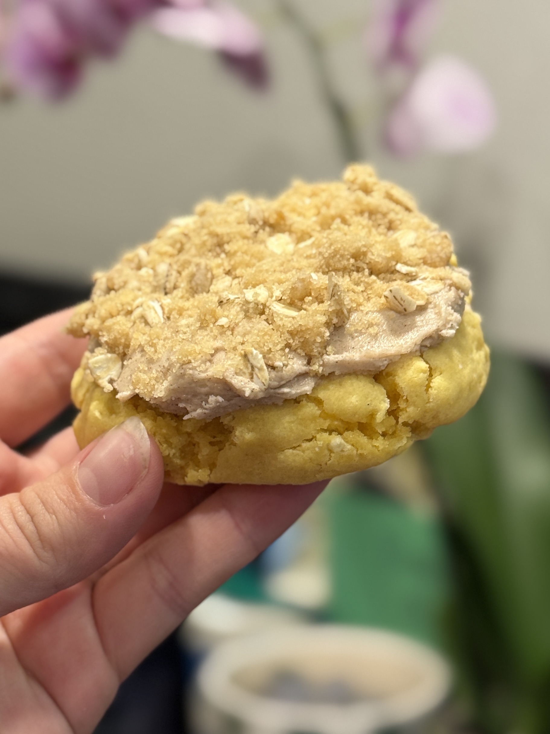 Peach Cobbler Cookie