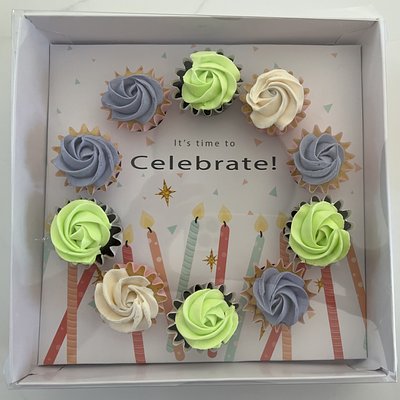 Birthday Mini Cupcake Gift Box