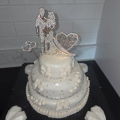 WEDDING CAKE  2 Tier 