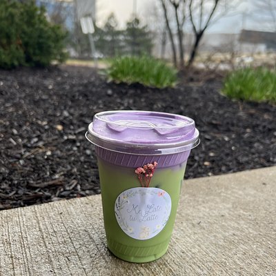 Ube-Horchata Matcha