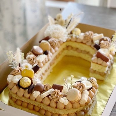 Initial/Letter Cake 