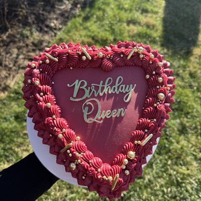 9in Heart Cake 