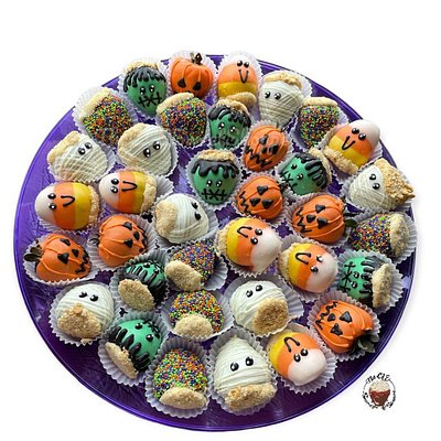 Small Custom Themed Strawberry Platter