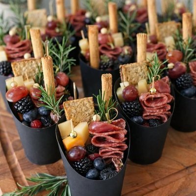 24 Charcuteria Cups 