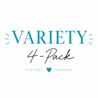 Variety 4-Pack - (Up to 2 Flavors) 