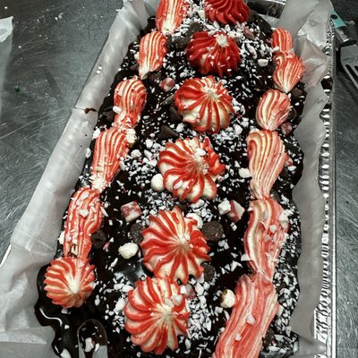 Peppermint Chocolate  Roll 