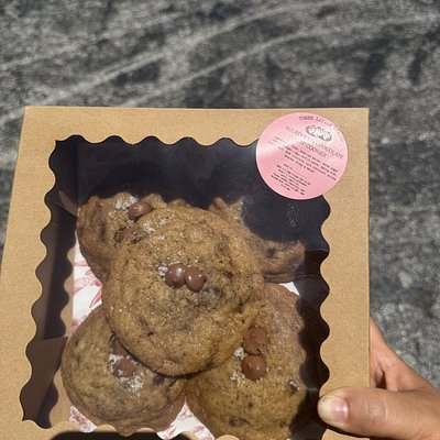  Sourdough Brown Butter Chocolate Chip Cookies (5 Pack)