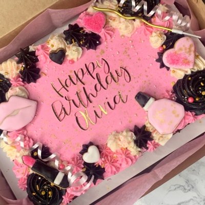 Custom 1/4 Sheet Cake (feeds 18-24 ) 