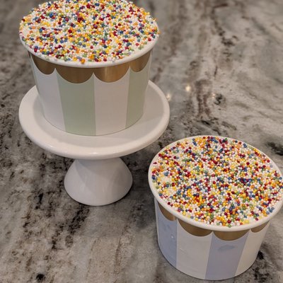 Magnolia Dot Cake