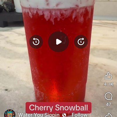 Cherry Snowball