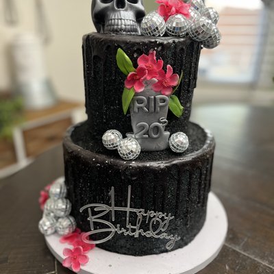 9/6 2-Tier Cake With 3-layer Tiers 