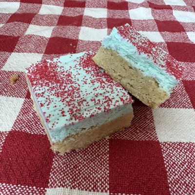 Bars // Sourdough Sugar Cookie Bars