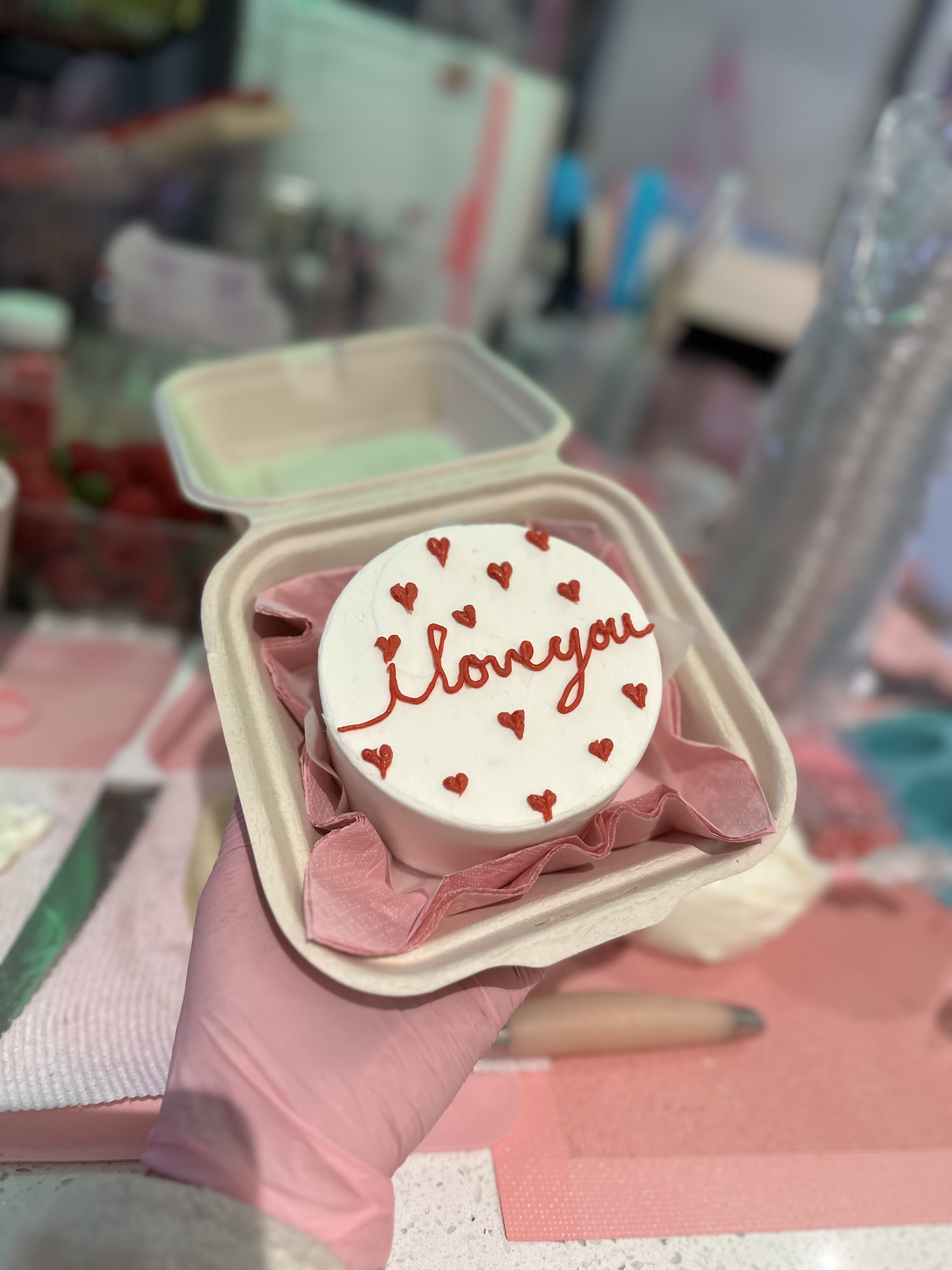 Custom Baby Bento Cake