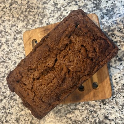 Cinnamon Sugar Swirl Banana Bread 