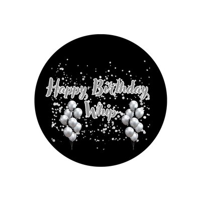 Digital Cake Topper Or Cardstock Design. 