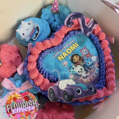 6” Cake & Cupcake Duo Box