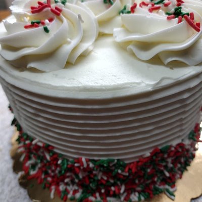 Vanilla Sprinkle Cake