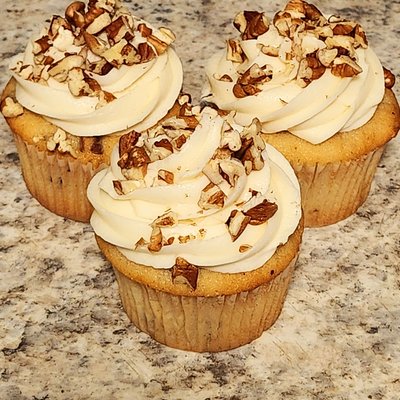 Butter Pecan Cupcakes