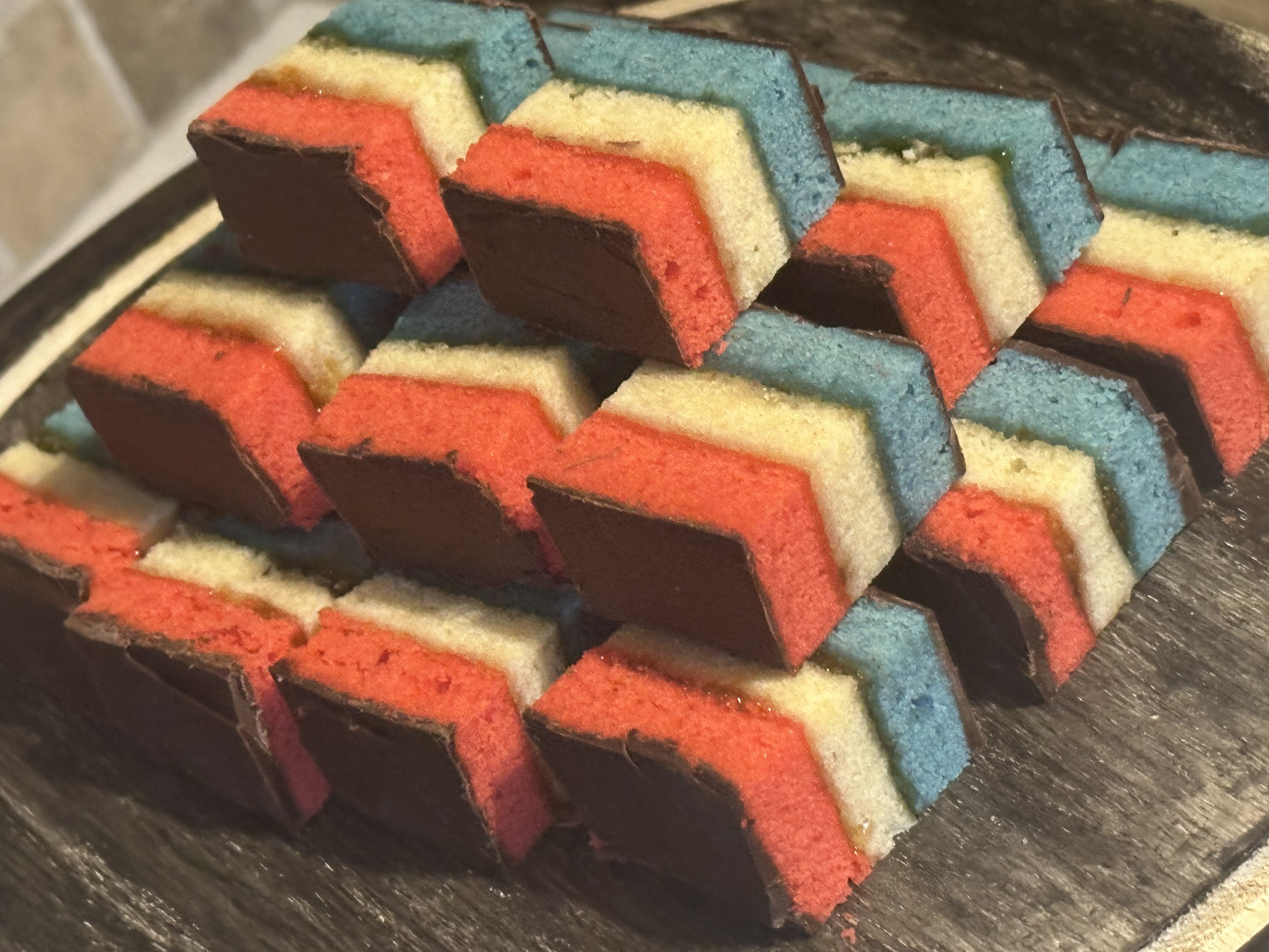 Rainbow Cookies (4th Of July) *large box*